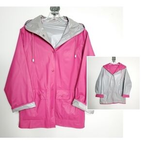 Harbor Tack reversible rain coat